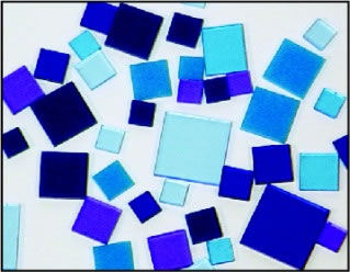 Heidi Grace - water acrylic mosaics  (sold in 3's)